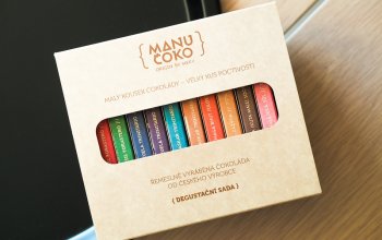 Dárková sada 10 řemeslných čokolád