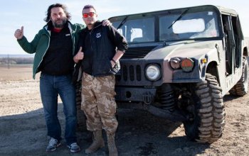 Řízení legendárního vozu Humvee Praha