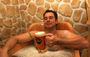 Pivní koupel s neomezenou konzumací piva Bernard Praha