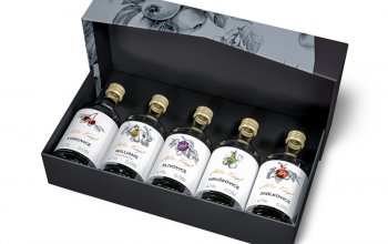 Dárkové balení luxusních ovocných pálenek: 5×0,05 l