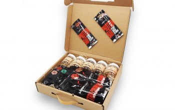 Degustační box se sušeným masem a oříšky