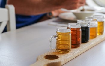 Degustační menu na lodi Pivovar