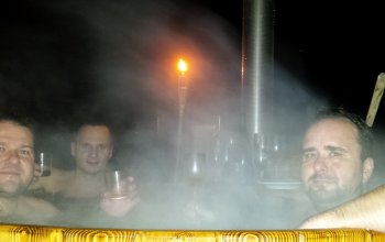 Půjčení mobilního párty sudu s vířivkou: Morava