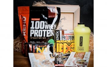 Dárková bedna s páčidlem pro muže Fitness maxi NUTREND Celá ČR