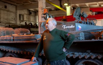Řízení tanku T-55 a BVP-1 + střelba na střelnici