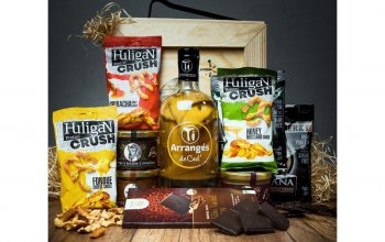 Dárková bedna s páčidlem pro muže s rumem Ti Arrangés de Ced' - Citron Gingembre 0,7l – 32% Celá ČR