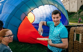 Soukromý let balónem