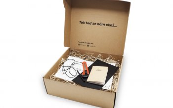 Sada na výrobu malého koženého zápisníku