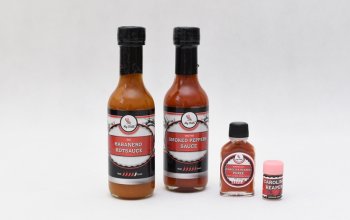 Dárkové balení extrémně pálivých chilli omáček…