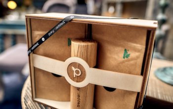 Dárková sada 10 balení kampotského pepře s mlýnkem