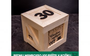 Originální dárková bedna s rumem Bumbu XO Celá ČR