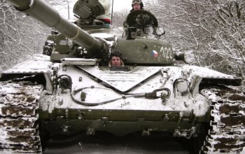 Jízda v obrněném bojovém tanku T-55