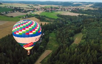 Vyhlídkový let balónem po celé ČR Vysočina
