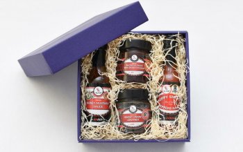 Dárkové balení oceněných chilli omáček a chutney