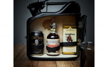 Mini kanystr bar s rumem Don Papa Celá ČR