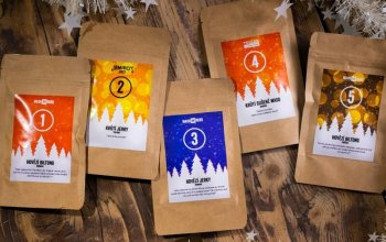 Adventní kalendář se sušeným masem