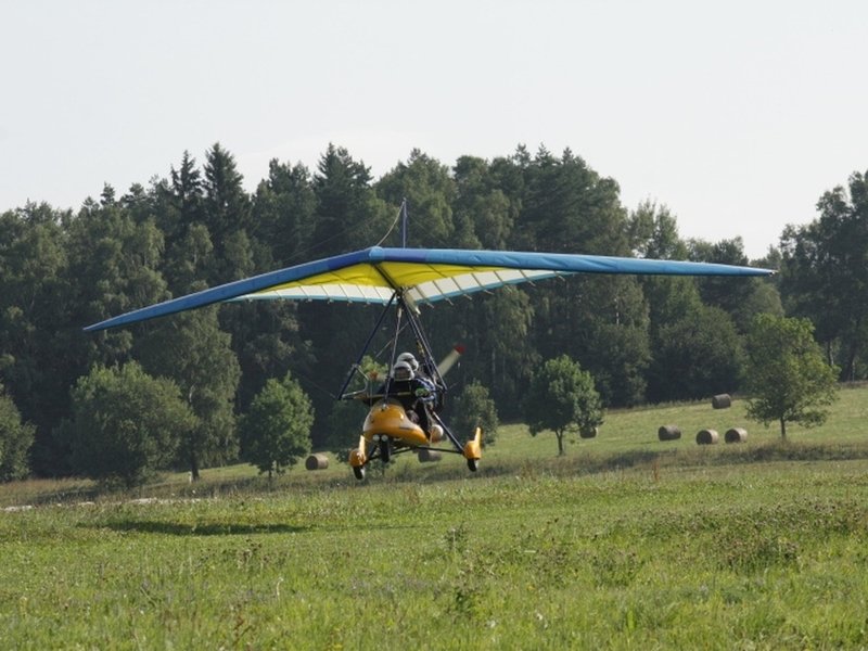 Pilotem motorového rogala na zkoušku