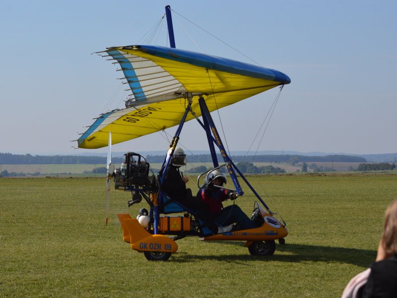 Pilotem motorového rogala na zkoušku