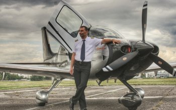 Pilotem luxusního letadla na zkoušku