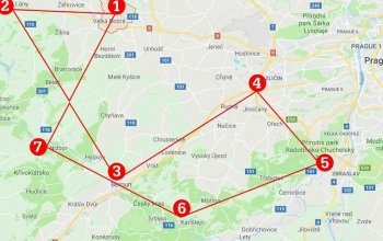 Vyhlídkový let nad Prahou