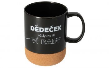 Korkový hrnek pro muže