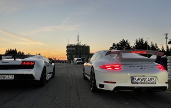 Jízda v Lamborghini na polygonu