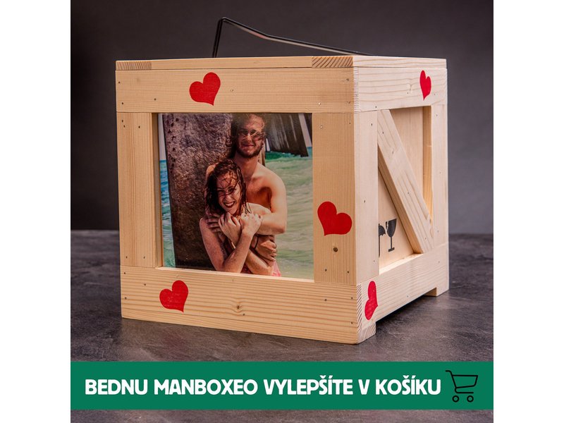 Originální dárková bedna s rumem El Dorado Celá ČR