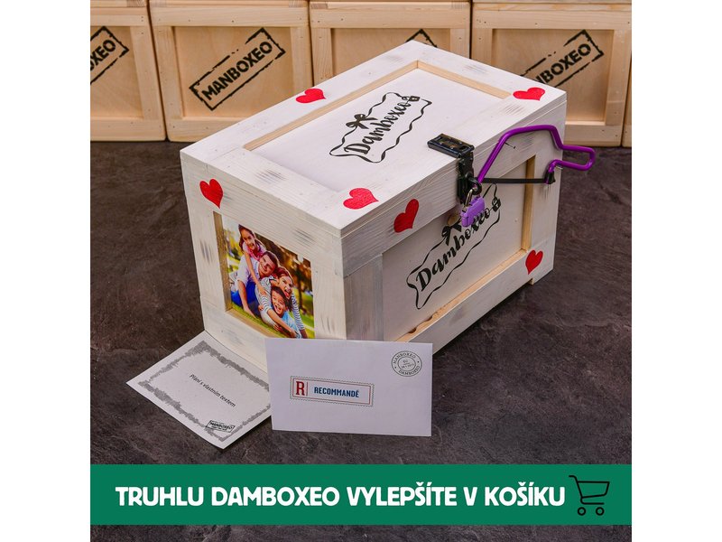 Dámská dárková truhla plná specialit Celá ČR