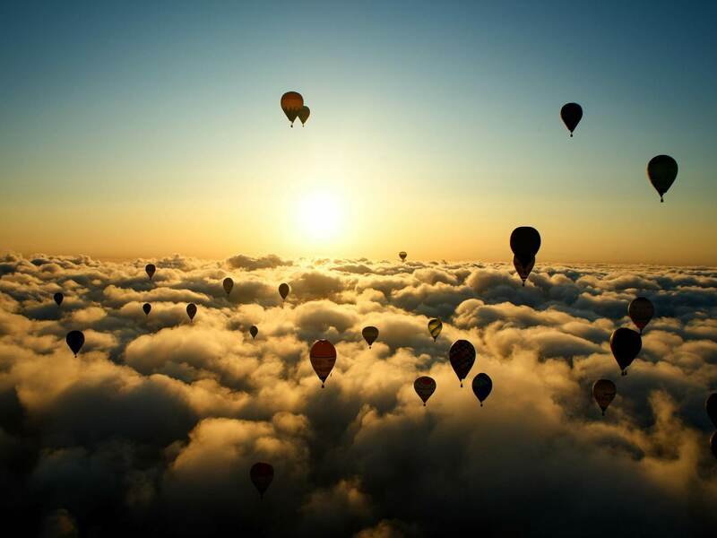 Soukromý let balónem