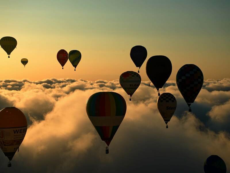Soukromý let balónem