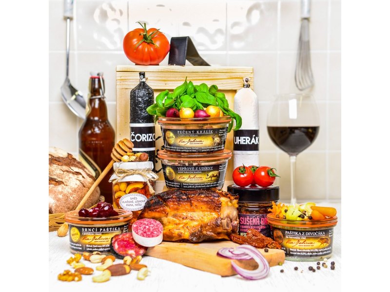 Originální dárková bedna pro gurmány Celá ČR
