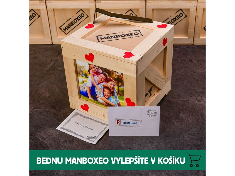 Originální dárková bedna s rumem El Dorado Celá ČR