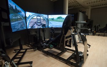 Pohyblivý letecký simulátor