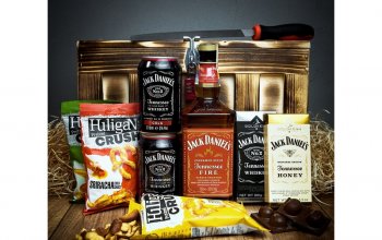 Dárková truhla Jack Daniel’s Fire Celá ČR