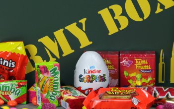 Dárková Army bedna pro mlsouny