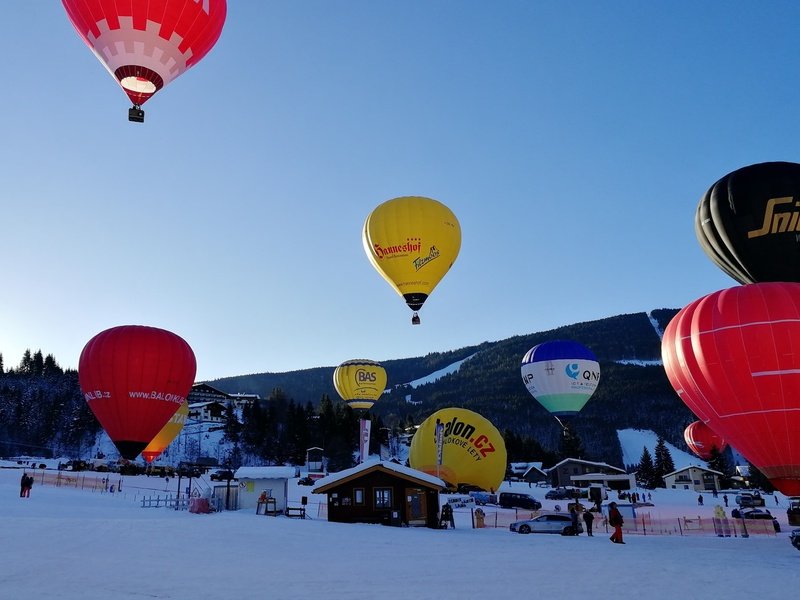 Vyhlídkový let balónem nad Tatrami
