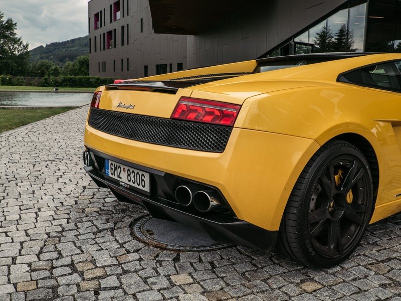 Jízda v Lamborghini Gallardo LP560-4 na Moravě