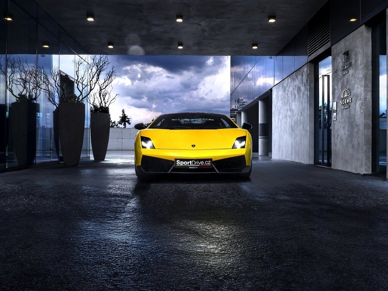 Jízda v Lamborghini Gallardo LP560-4 na Moravě