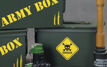 Dárková Army bedna pro pivaře