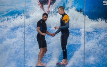 Indoor surfing