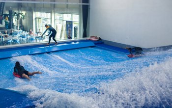 Indoor surfing