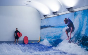 Indoor surfing Praha