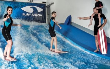 Indoor surfing Praha