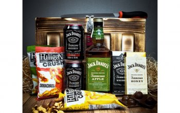 Dárková truhla Jack Daniel's Apple Celá ČR