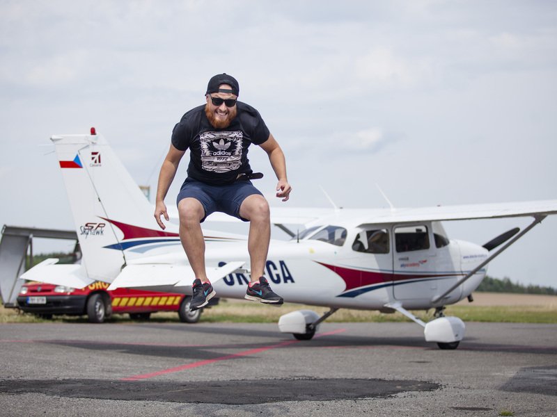 Vyhlídkový let letadlem po celé ČR