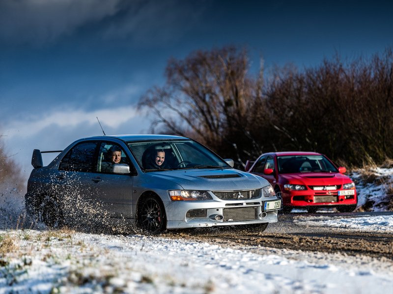 Zážitková rally jízda v Mitsubishi Lancer EVO IX
