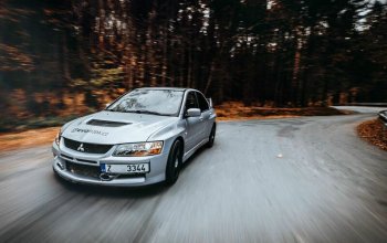 Zážitková rally jízda v Mitsubishi Lancer EVO IX Vysočina