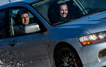 Zážitková jízda v Mitsubishi Lancer EVO IX mistrem republiky v rally Vysočina