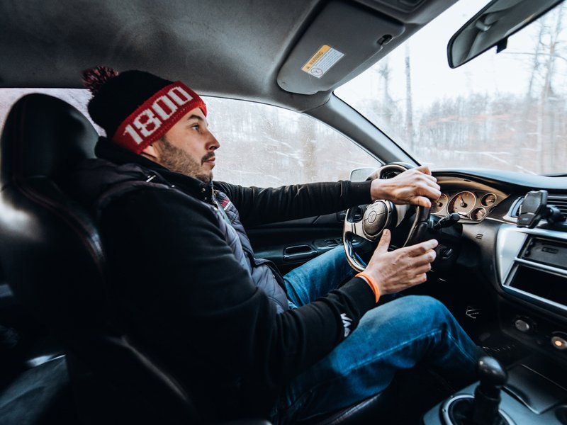 Zážitková jízda v Mitsubishi Lancer EVO IX mistrem republiky v rally