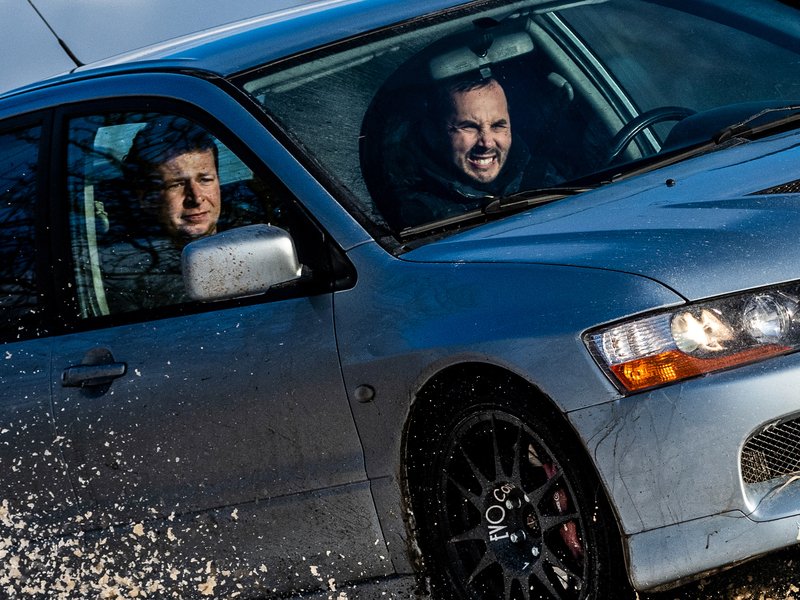Zážitková jízda v Mitsubishi Lancer EVO IX mistrem republiky v rally